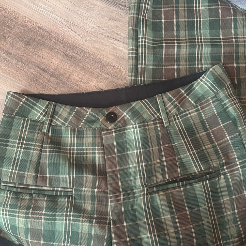 Checkered Pants